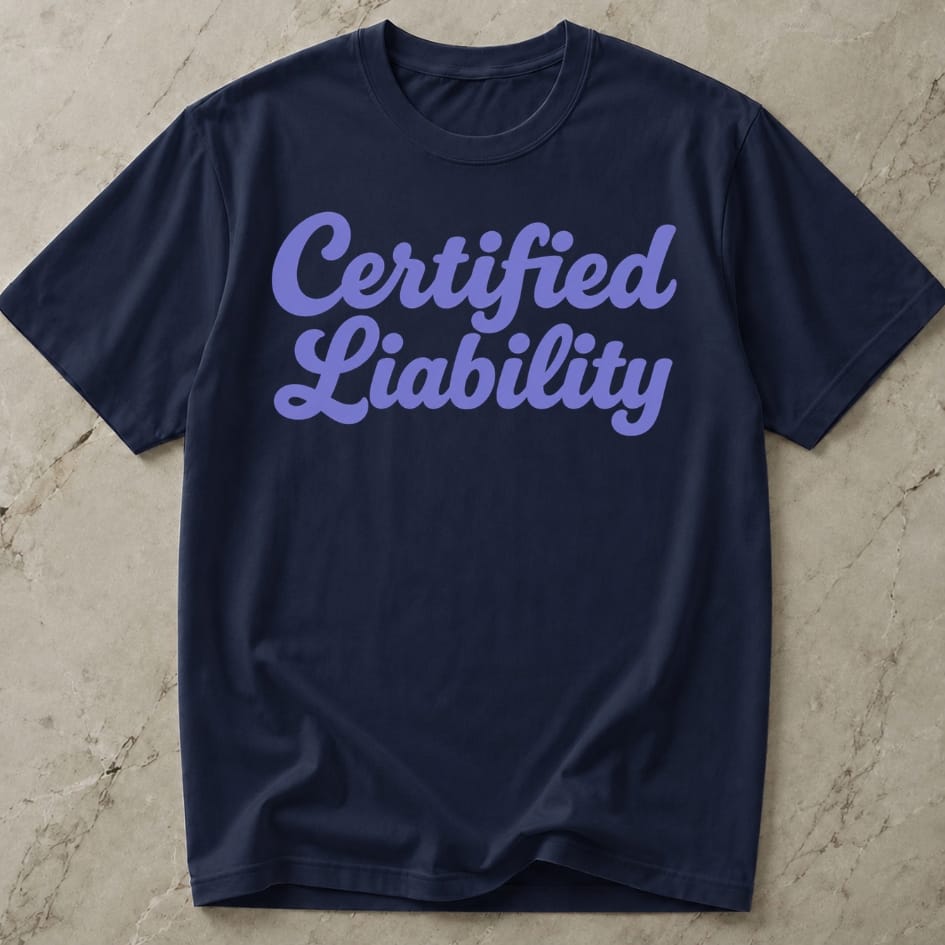 Certified Liability Tee