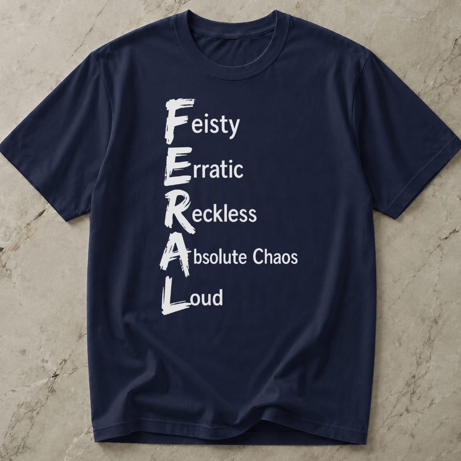 Feral Quote Tee