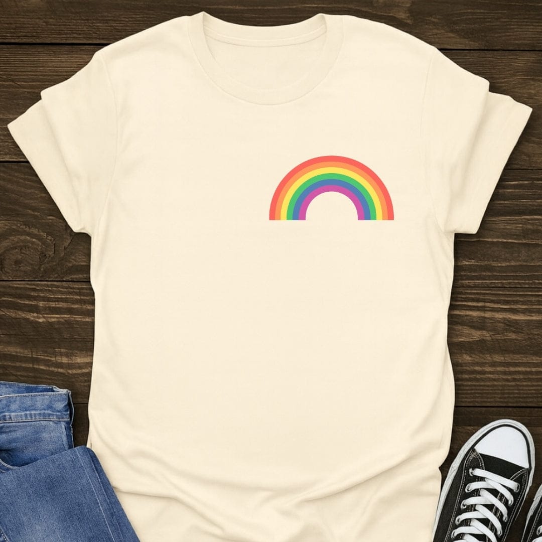 Rainbow Positivity Tee
