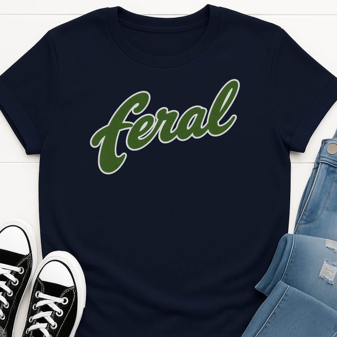 Feral Slogan T-shirt
