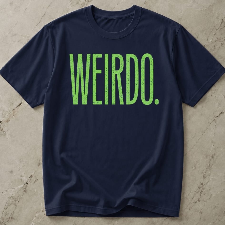 Weirdo Slogan T-shirt