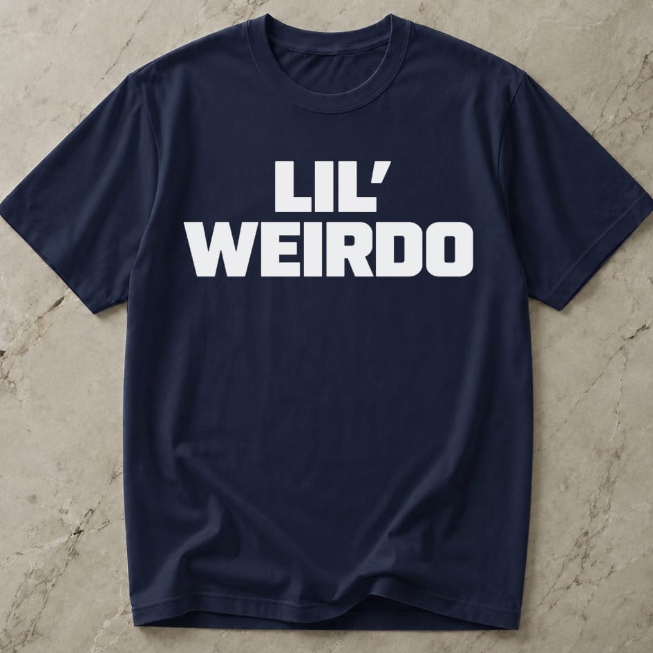 Lil' Weirdo Slogan T-shirt