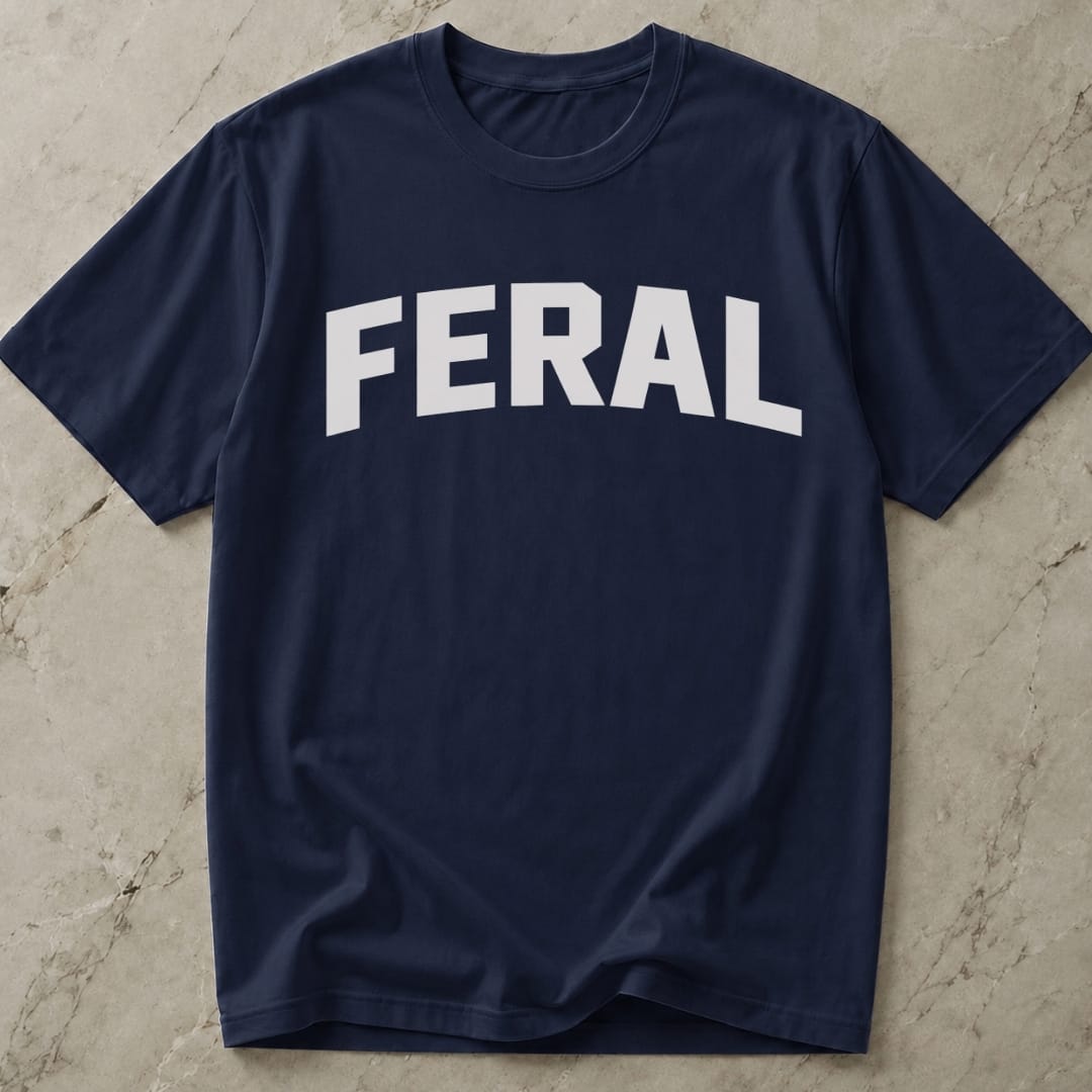 Feral Slogan Tee