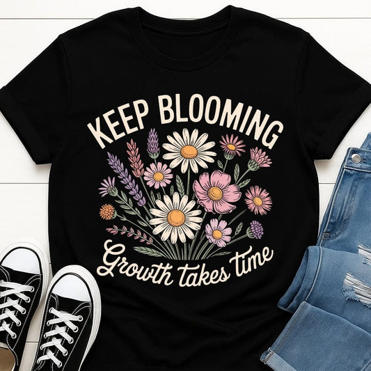 Keep Blooming Tee