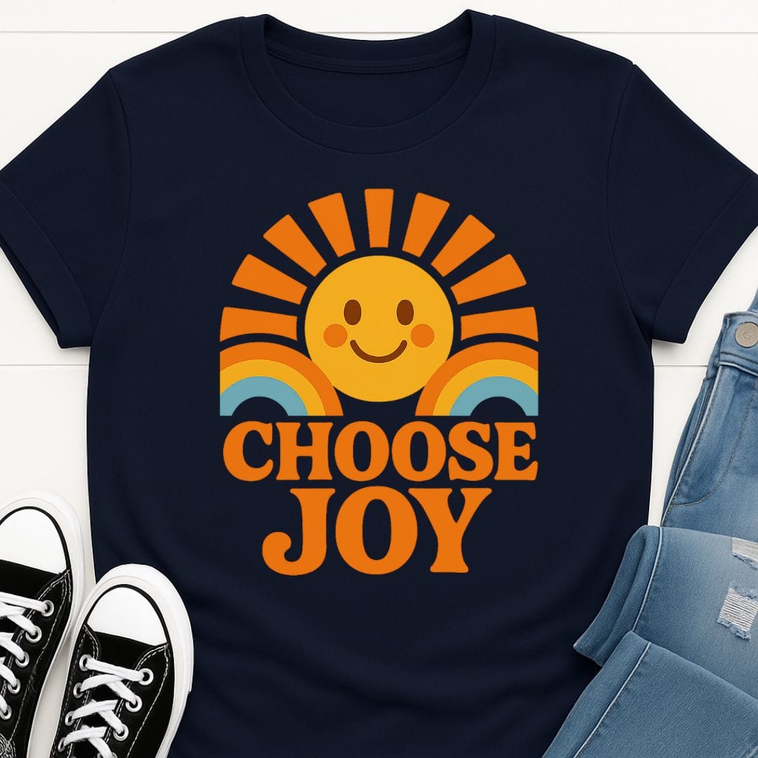 Choose Joy Rainbow Tee