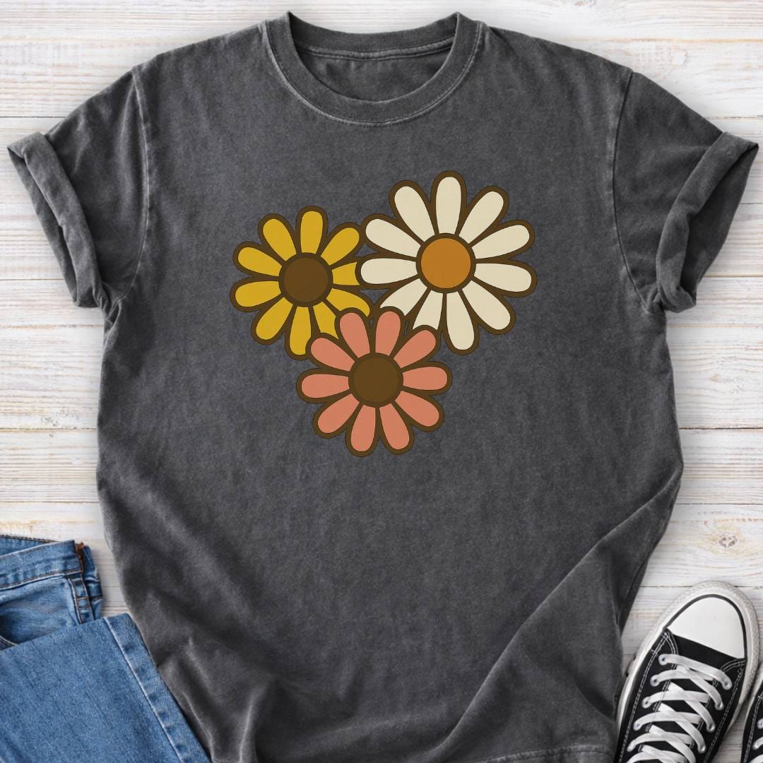 Three Flowers Premium Comfort Tee