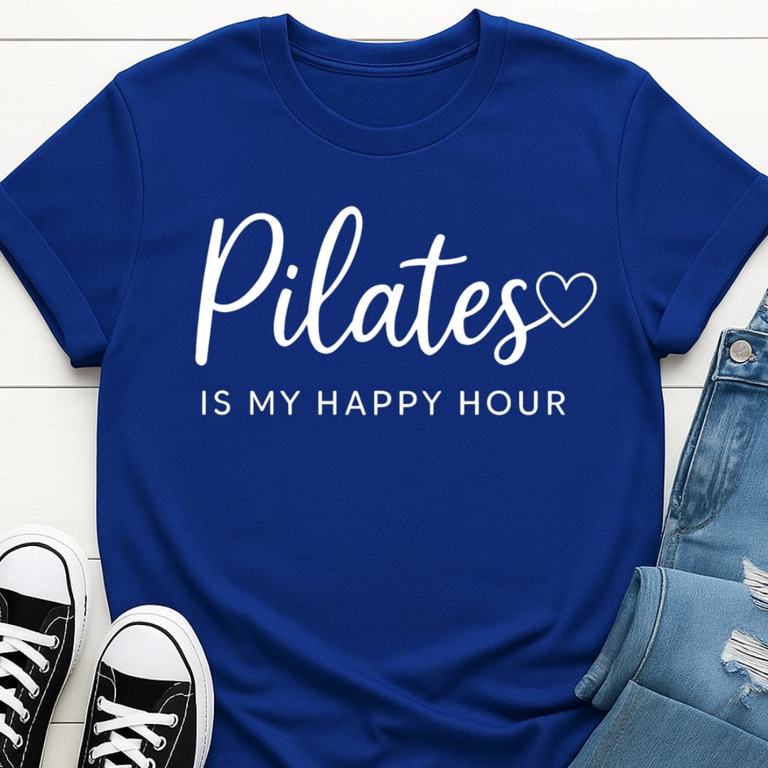 Pilates Is My Happy Hour Tee