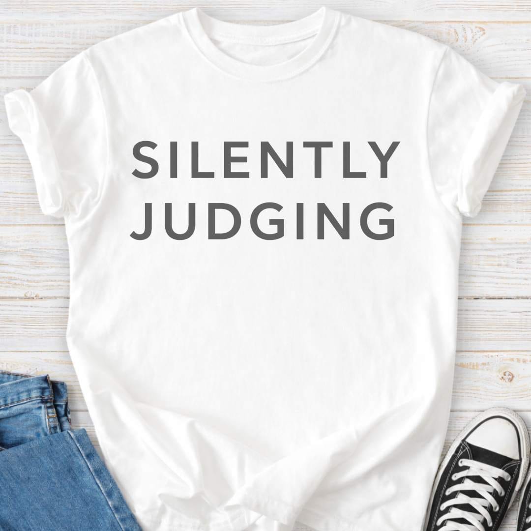 Silently Judging Premium T-shirt