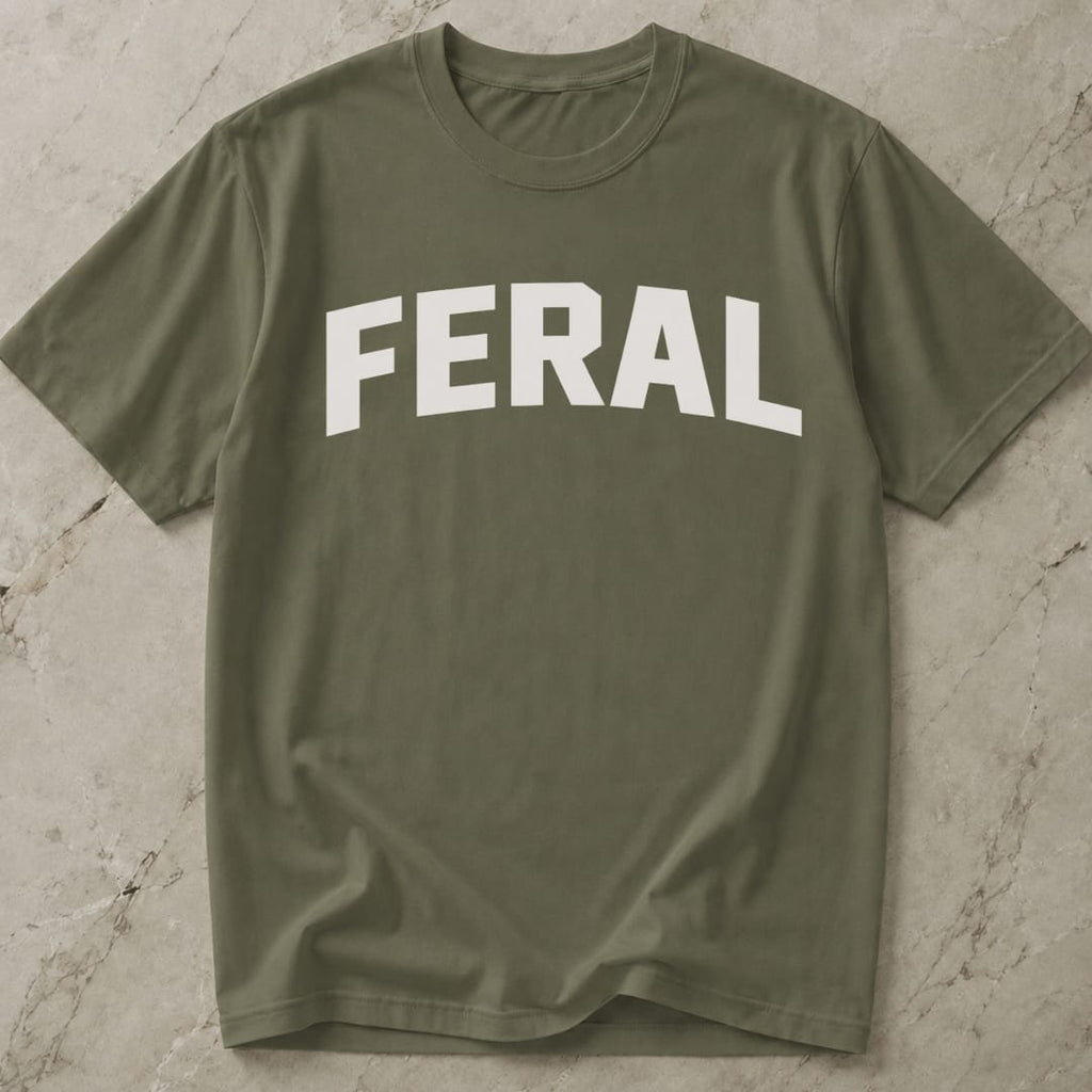 Feral Slogan Tee