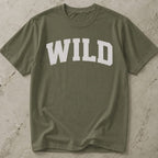 Wild White Design T-shirt