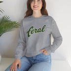 Feral Green Design Sweatshirt