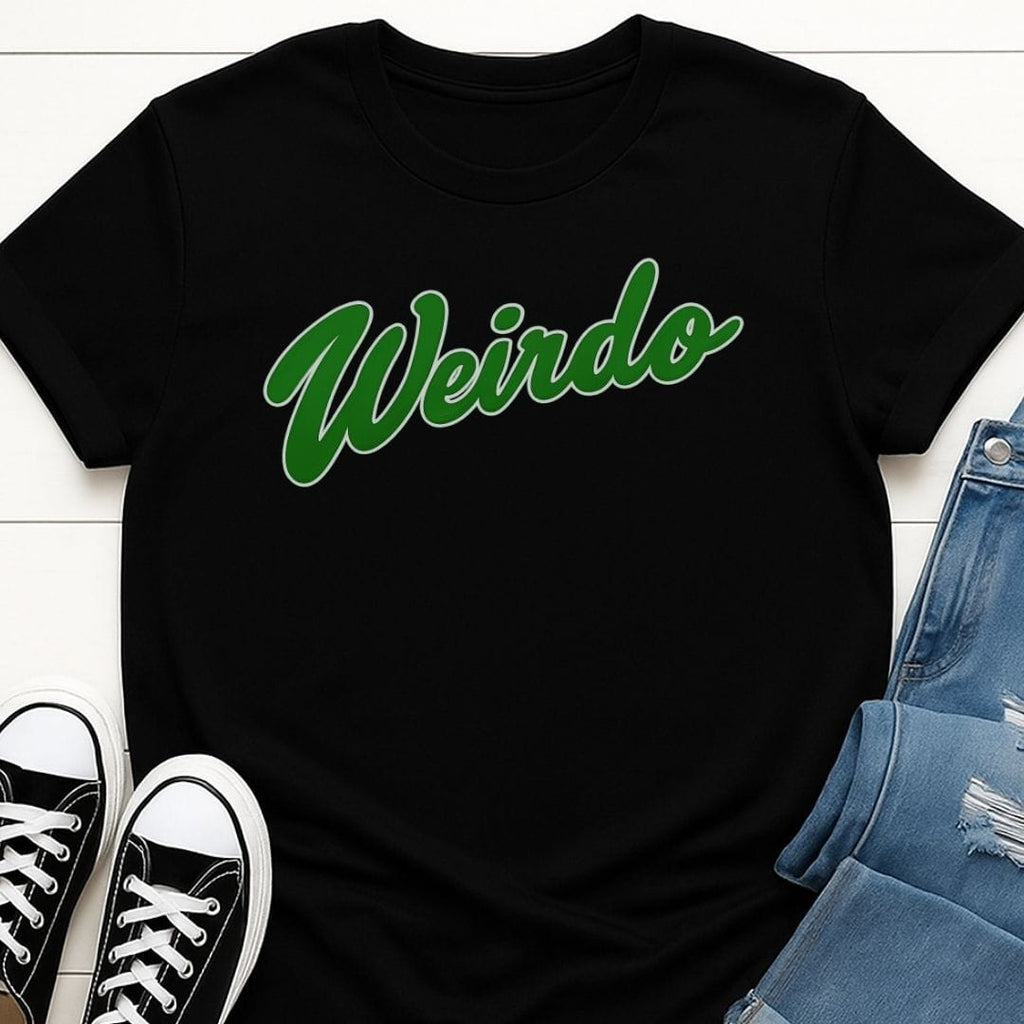 Weirdo Green Design Tee