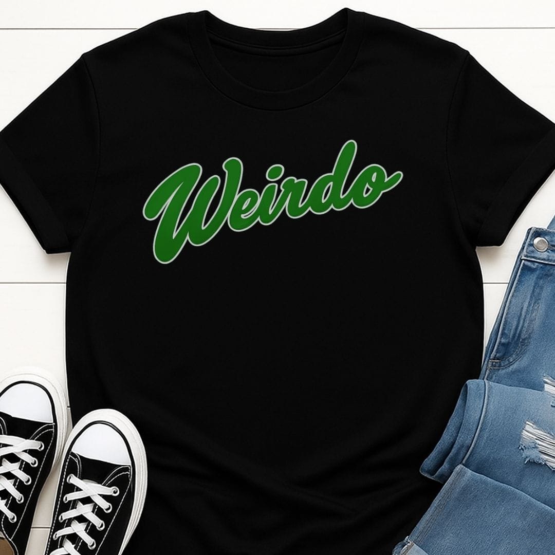 Weirdo Green Design Tee