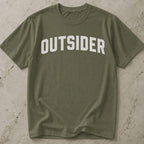 Outsider White Design T-shirt