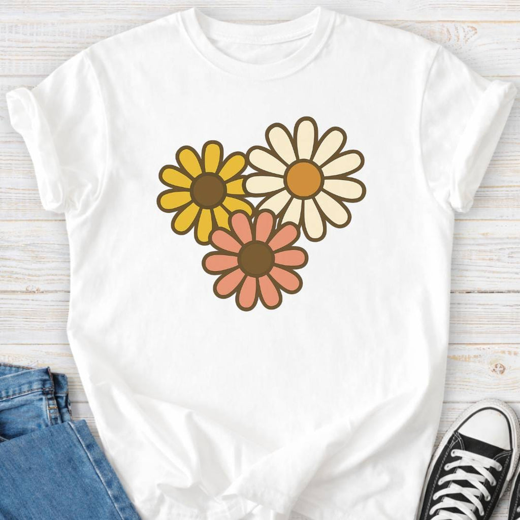 Three Flowers Premium Comfort Tee