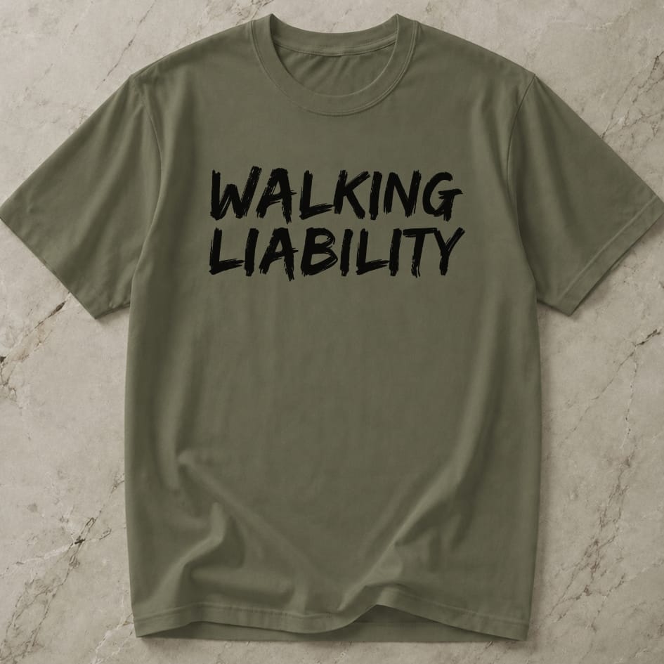 Walking Liability Tee