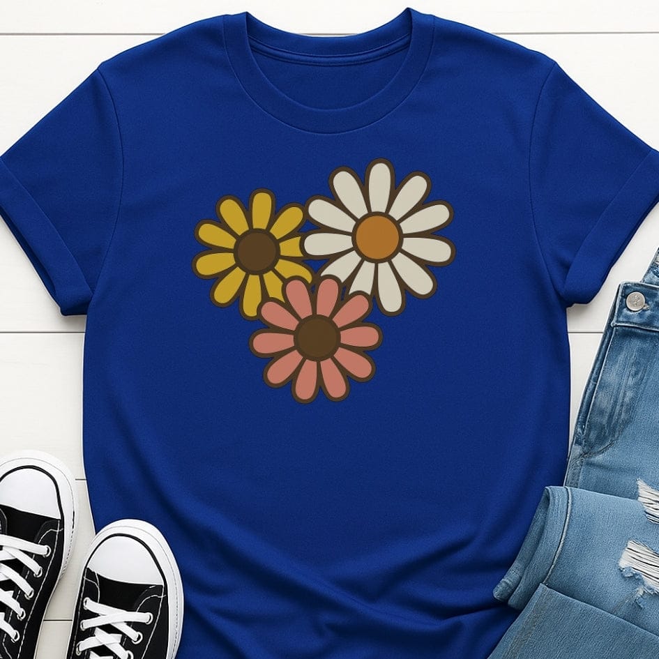 Three Flowers Tee