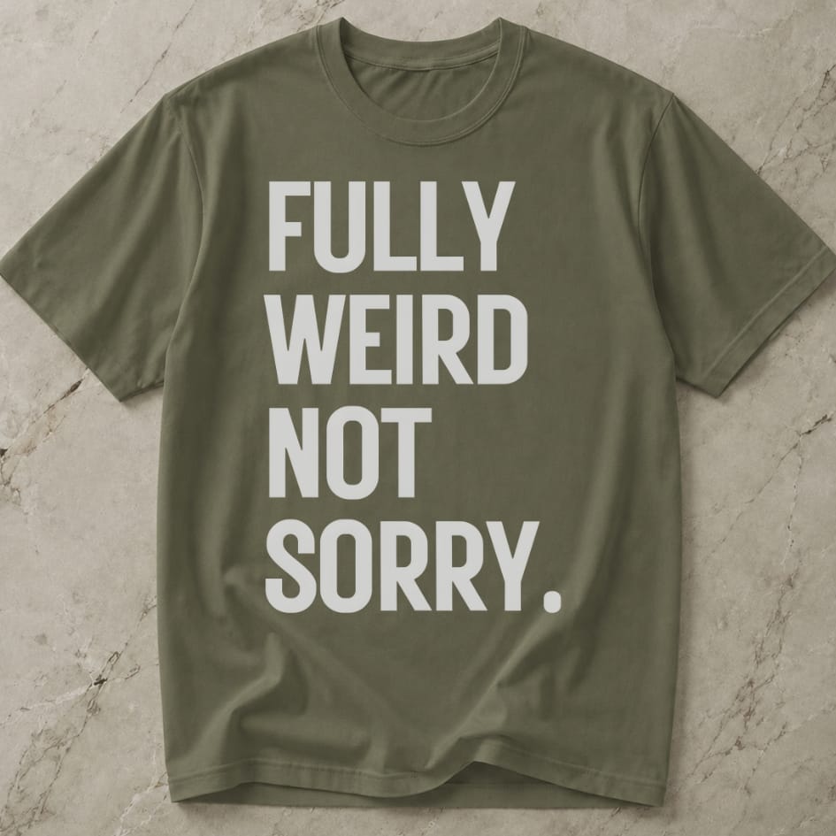 Fully Weird Not Sorry T-shirt