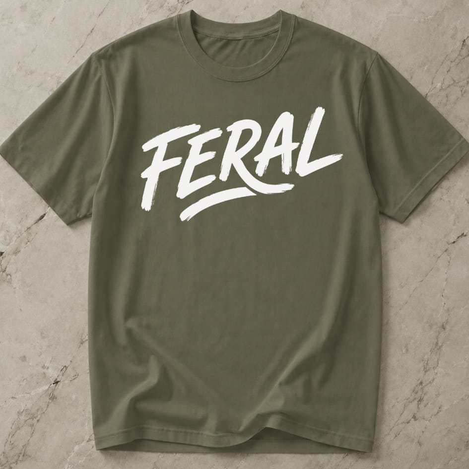 Feral Script T-shirt