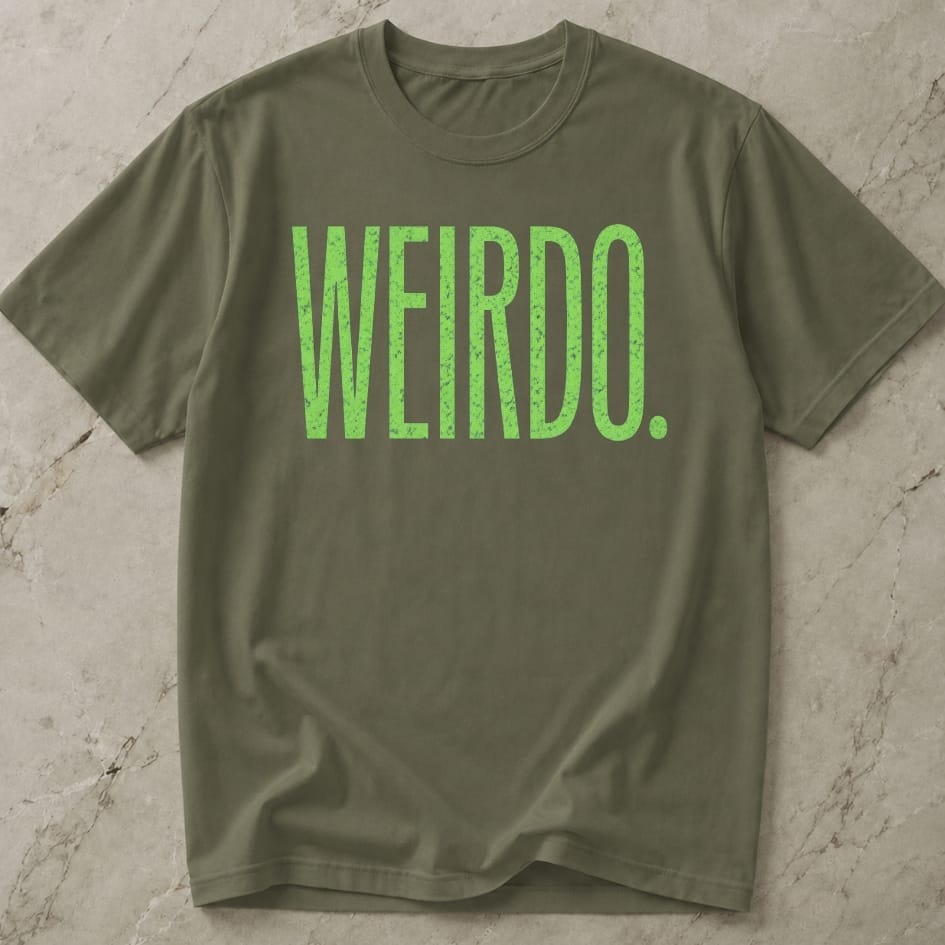 Weirdo Slogan T-shirt