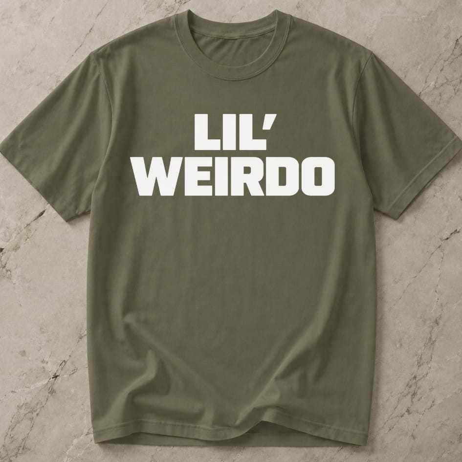 Lil' Weirdo Slogan T-shirt