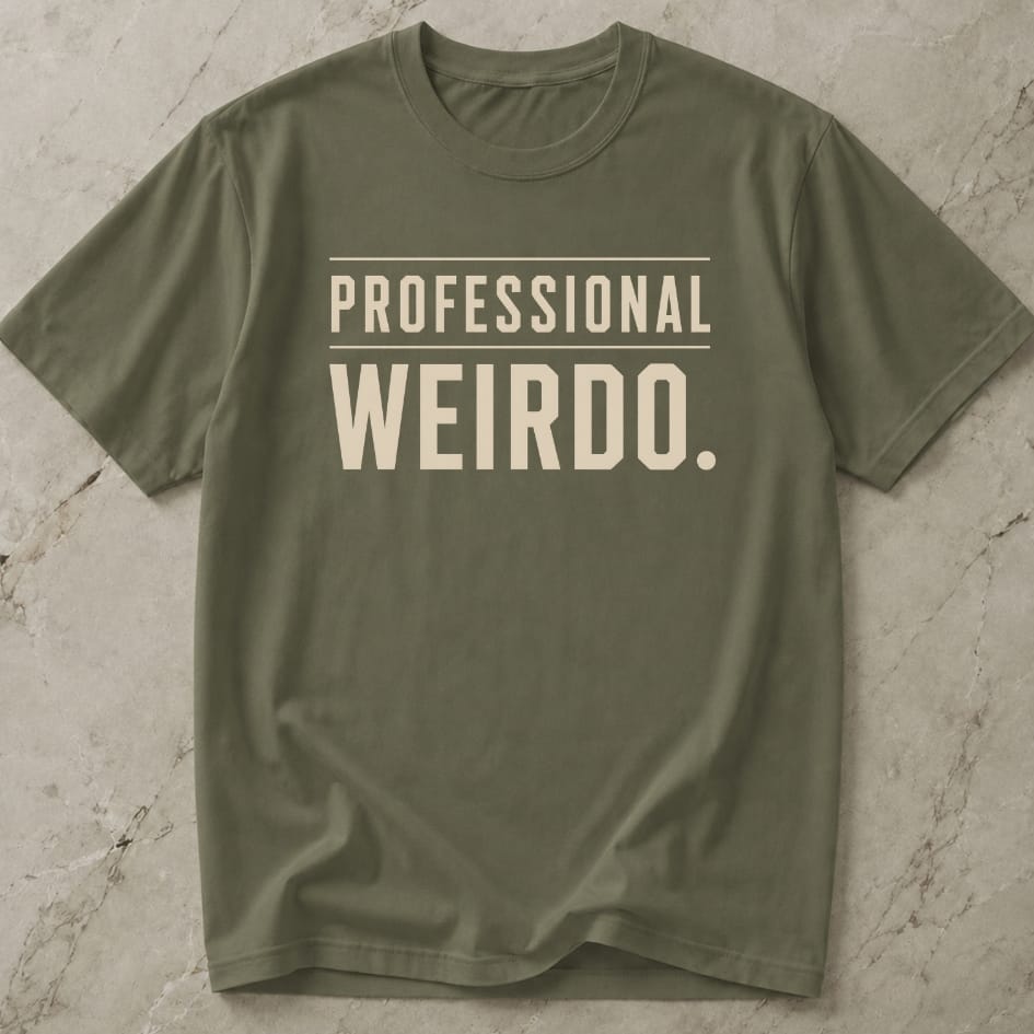 Professional Weirdo T-shirt