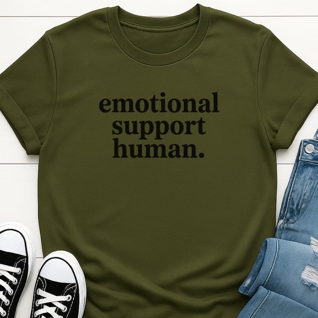 Emotional Support Human Tee