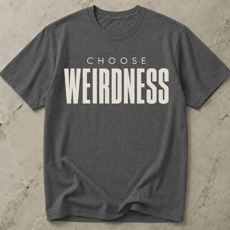Choose Weirdness Tee