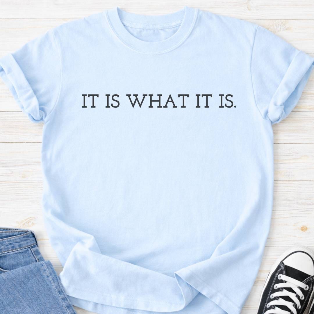 It Is What It Is Premium Comfort Tee