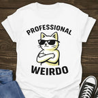 Professional Weirdo Slogan T-shirt