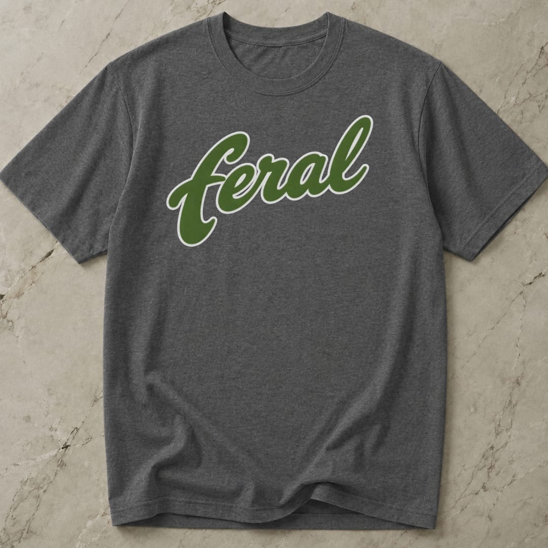 Feral Slogan T-shirt