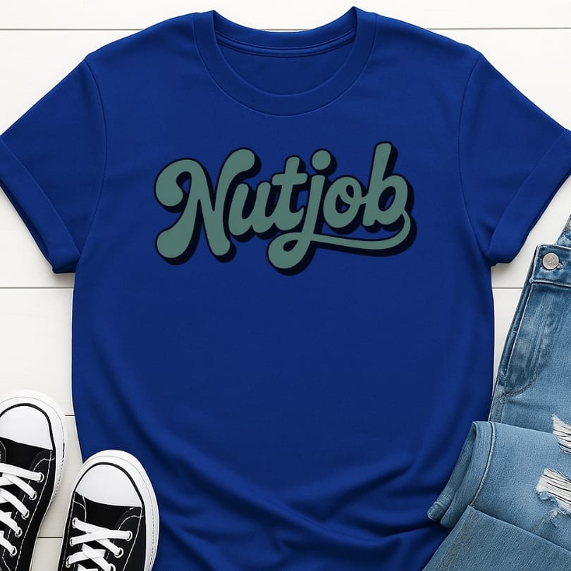 Nutjob Green Design Tee