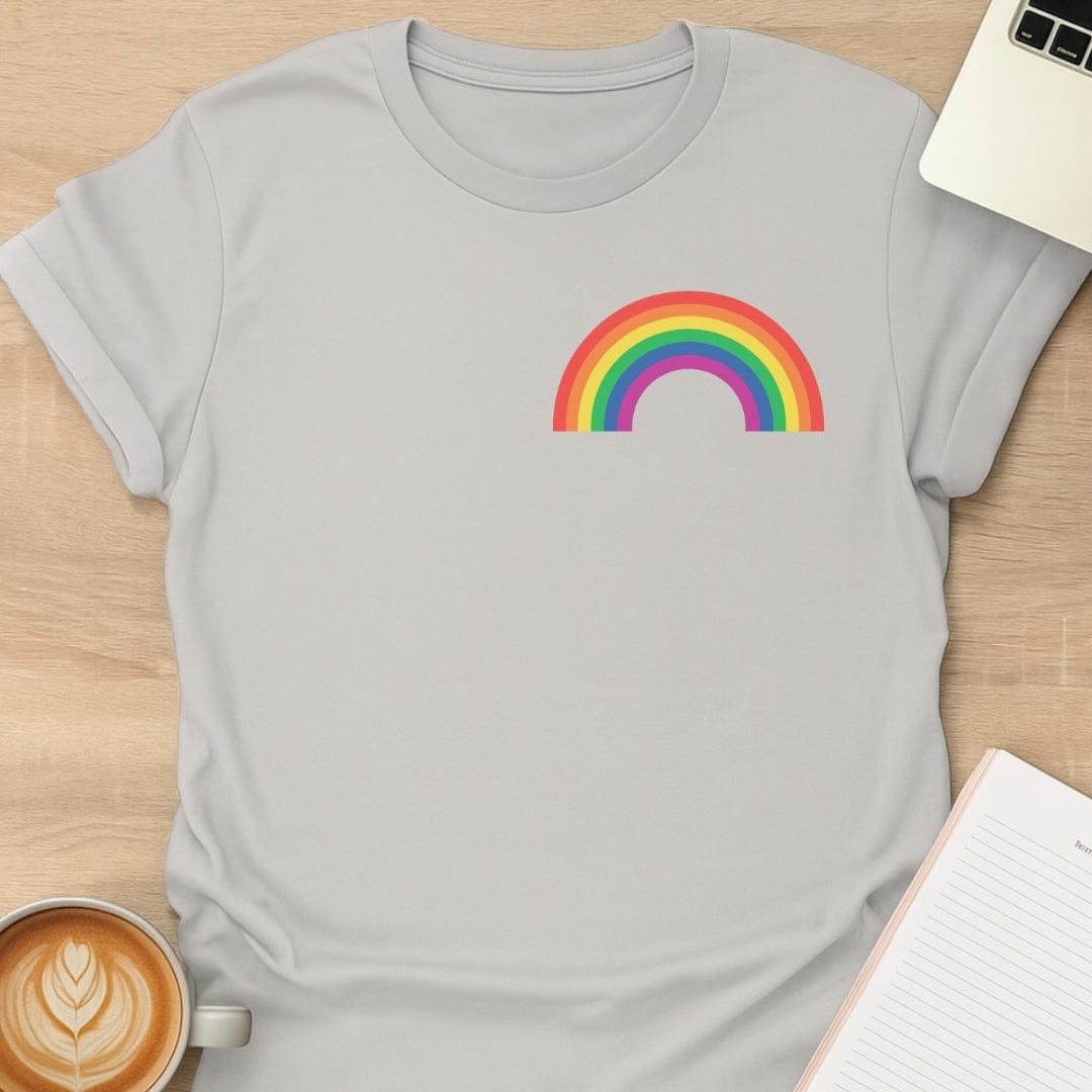 Rainbow Positivity Tee