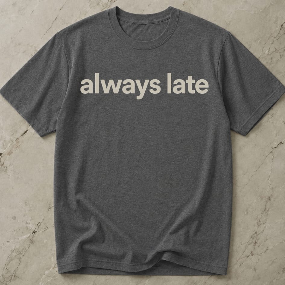 Always Late Tee