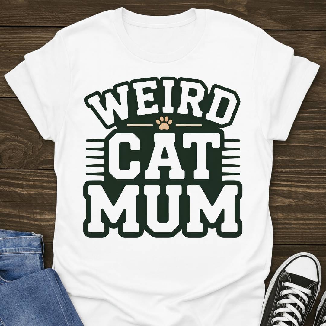 Weird Cat Mum T-shirt