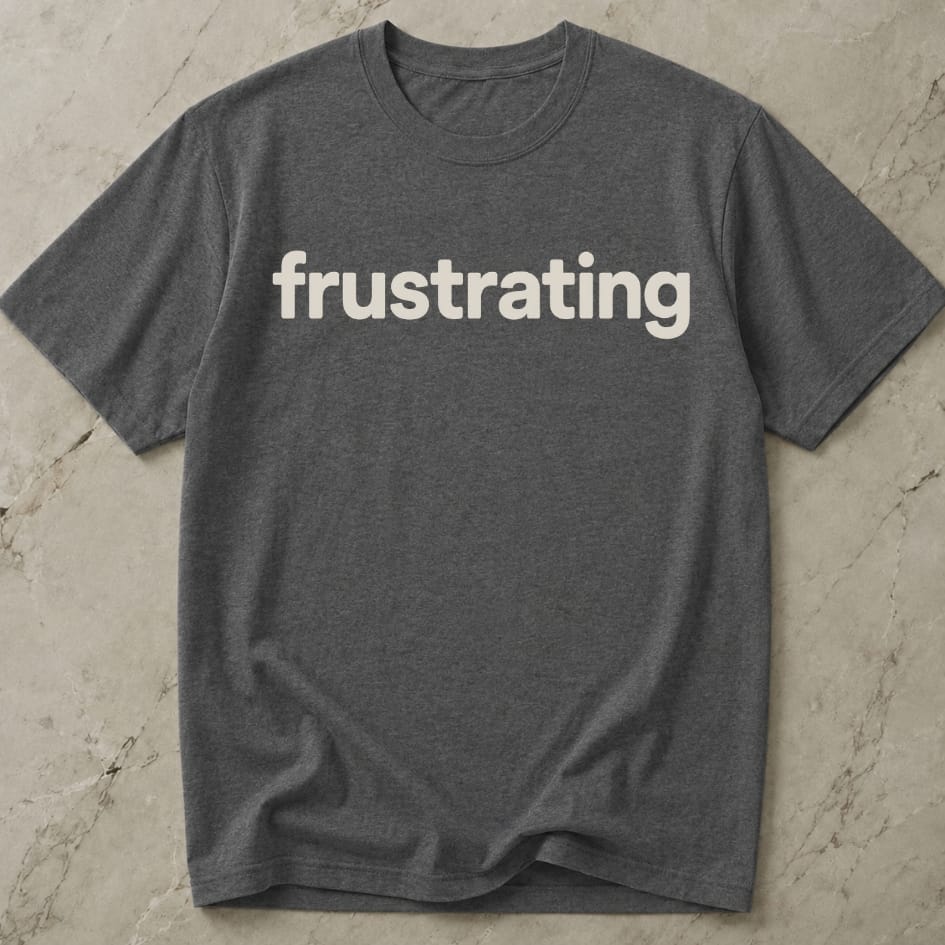 Frustrating T-shirt