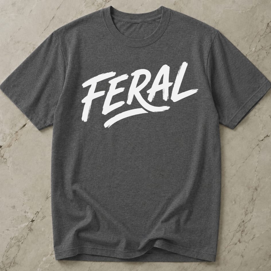 Feral Script T-shirt