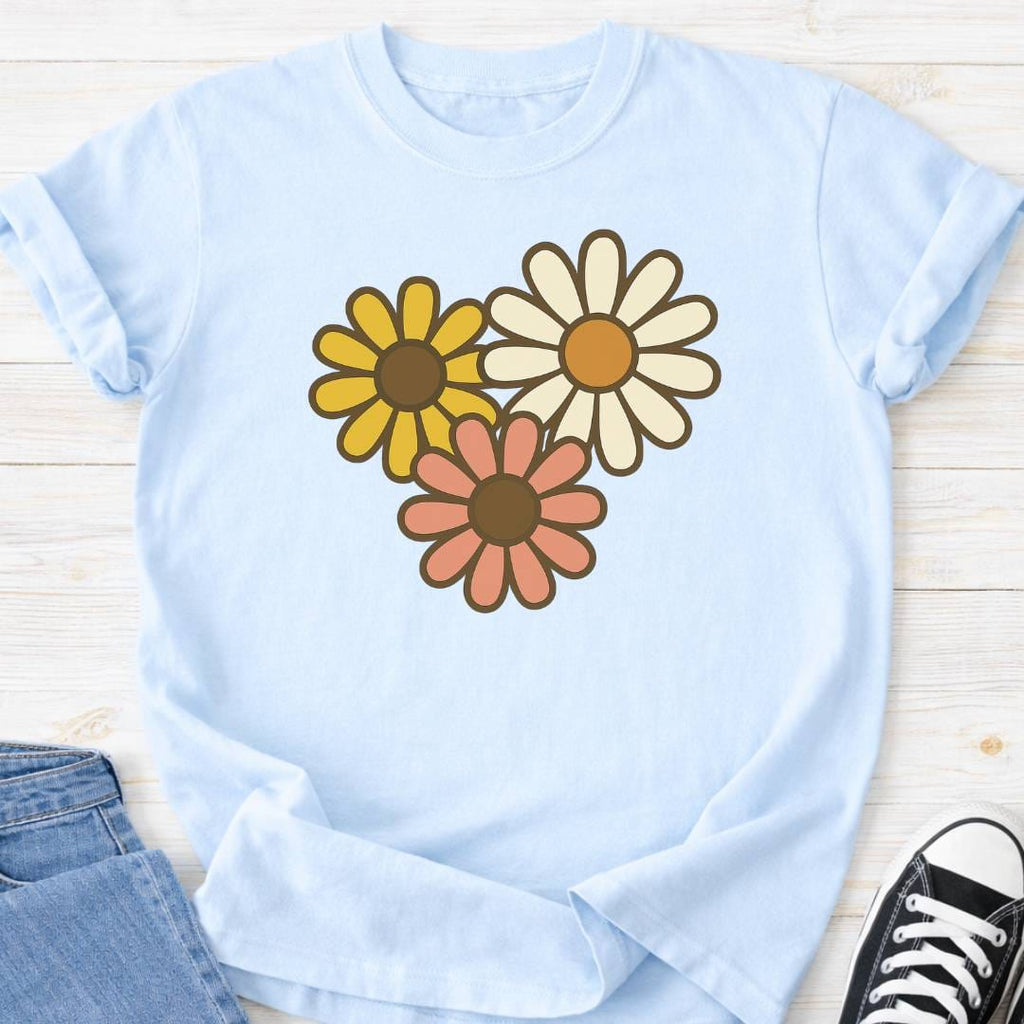 Three Flowers Premium Comfort Tee