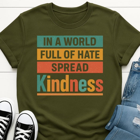 In A World Full Of Hate Spread Kindness Tee