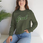 Feral Green Design Sweatshirt