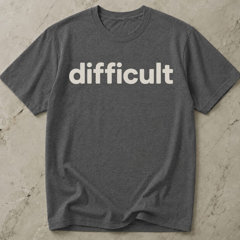 Difficult Tee