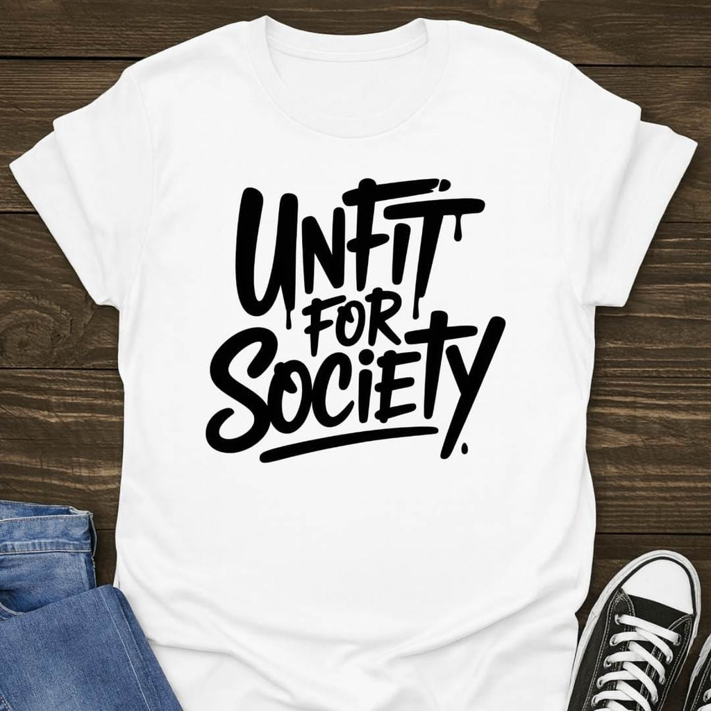Unfit For Society T-shirt