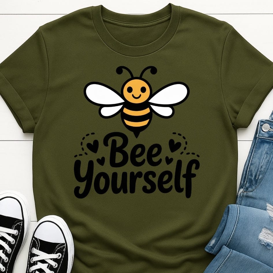 Bee Yourself Positivity Tee