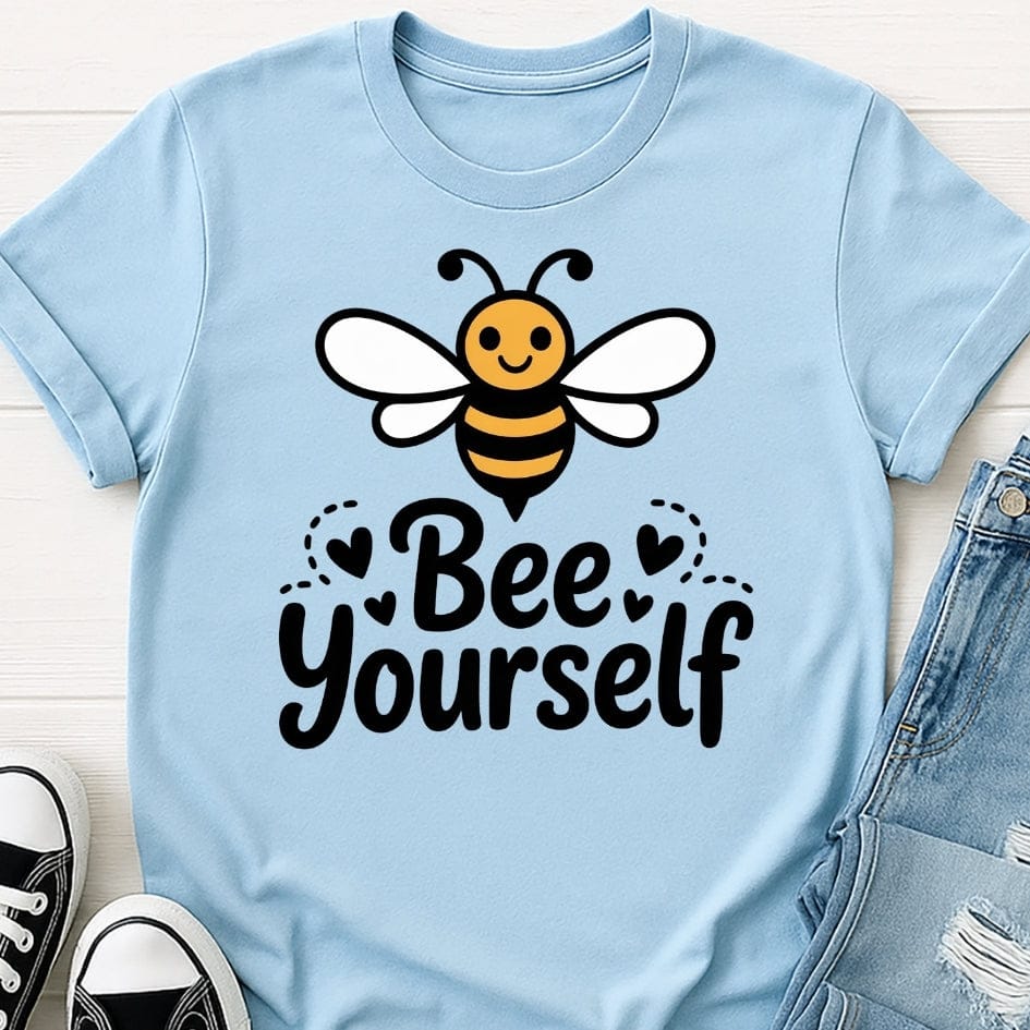Bee Yourself Positivity Tee