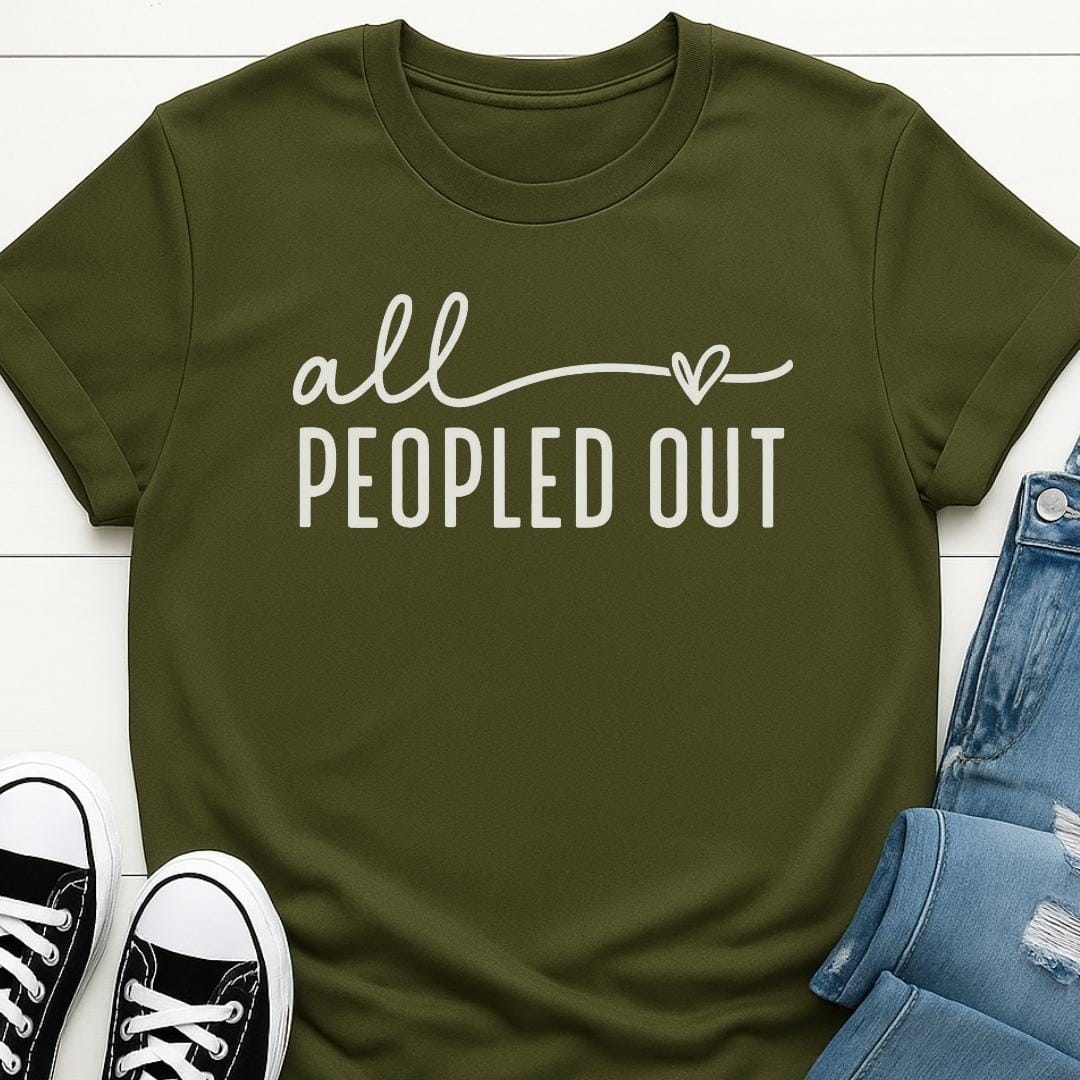 All Peopled Out T-shirt