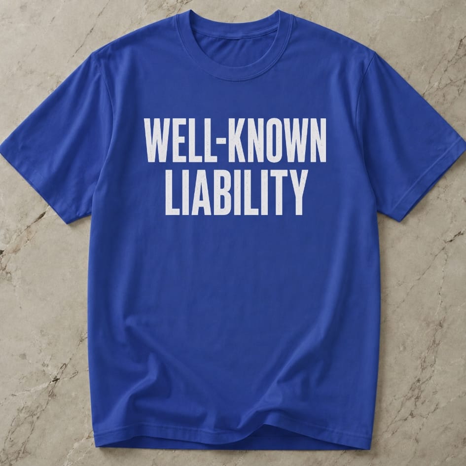 Well-known Liability T-shirt
