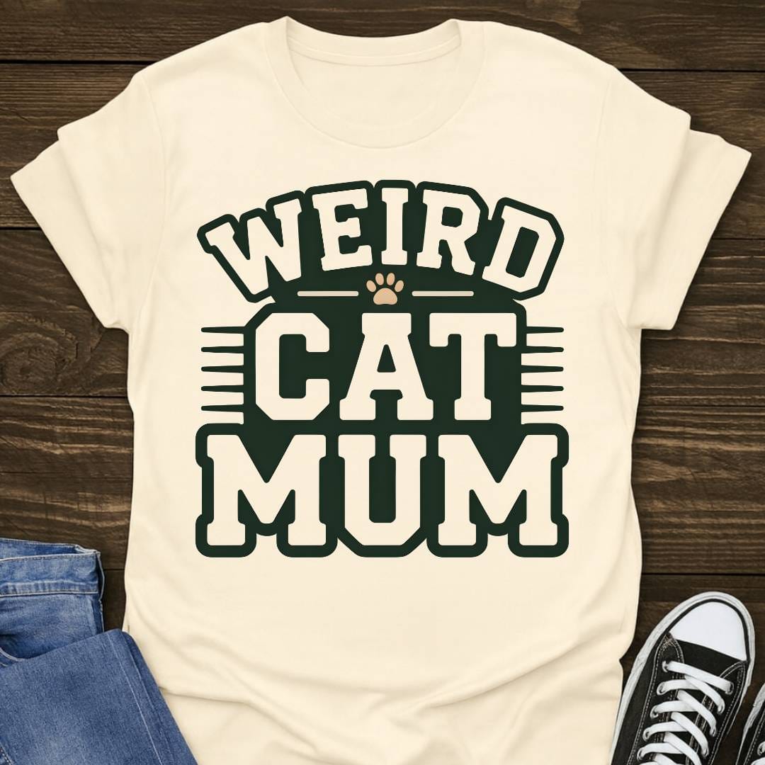 Weird Cat Mum T-shirt