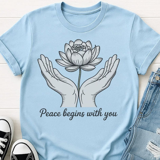 Peace Begins With You Tee
