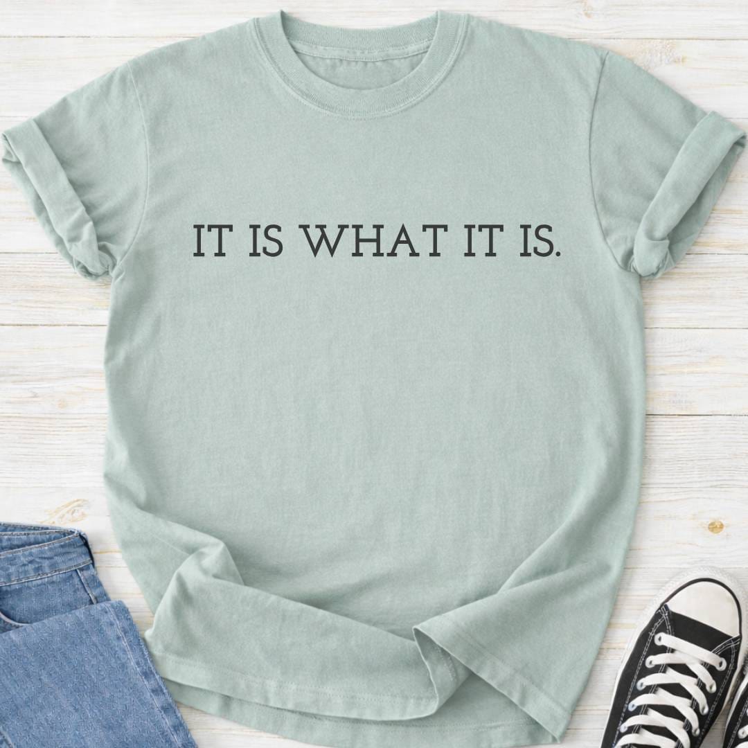 It Is What It Is Premium Comfort Tee