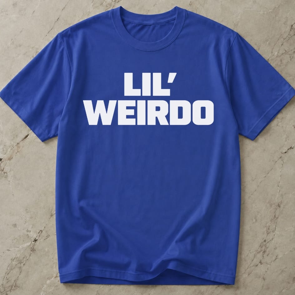 Lil' Weirdo Slogan T-shirt